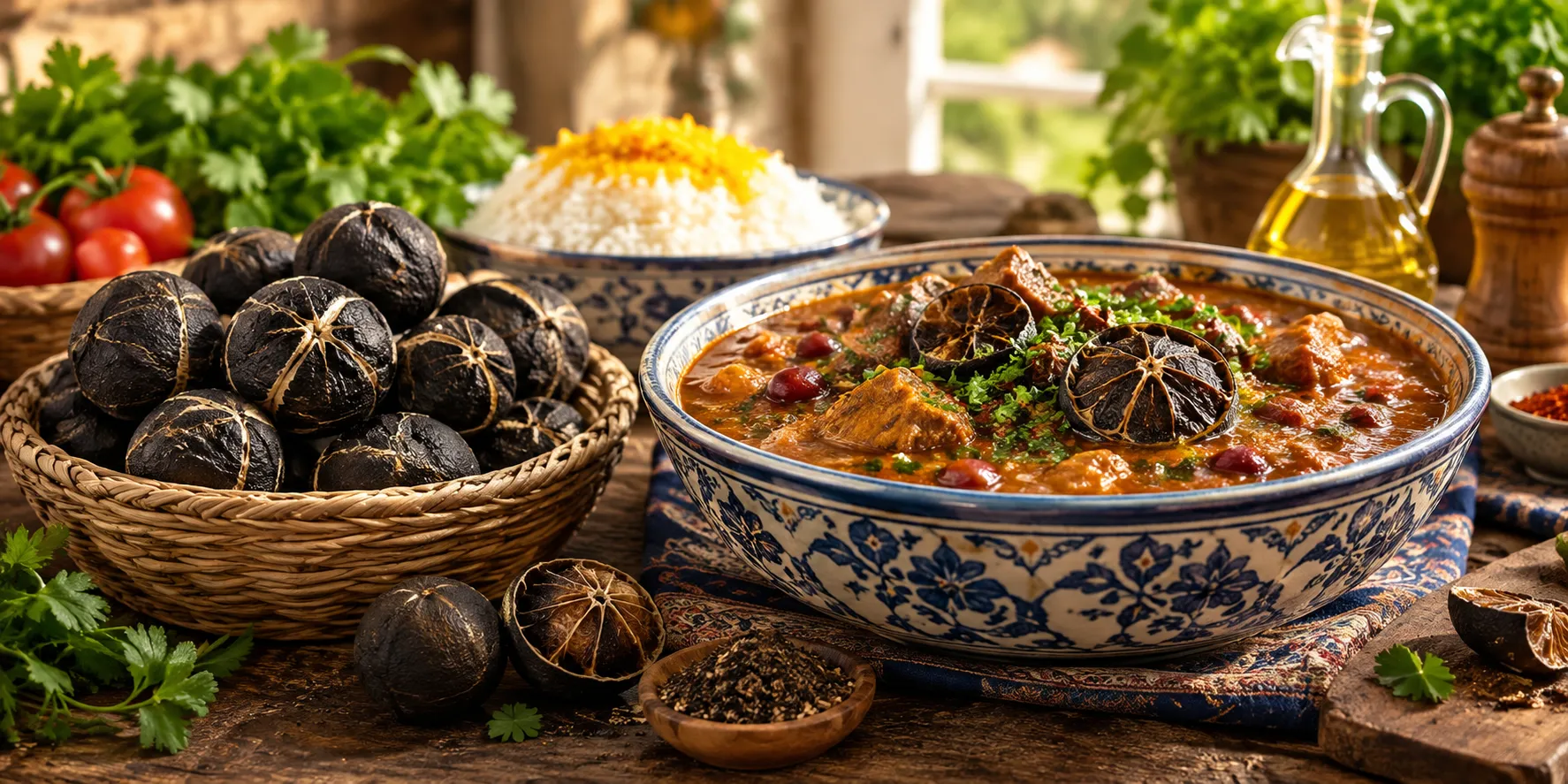 لیمو عمانی در غذا