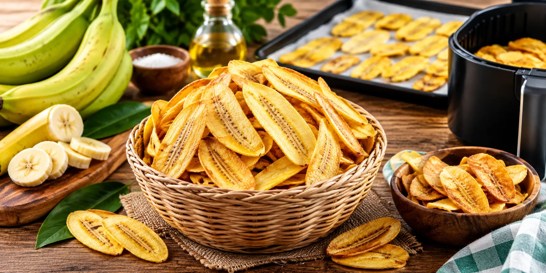 چپیس موز خانگی