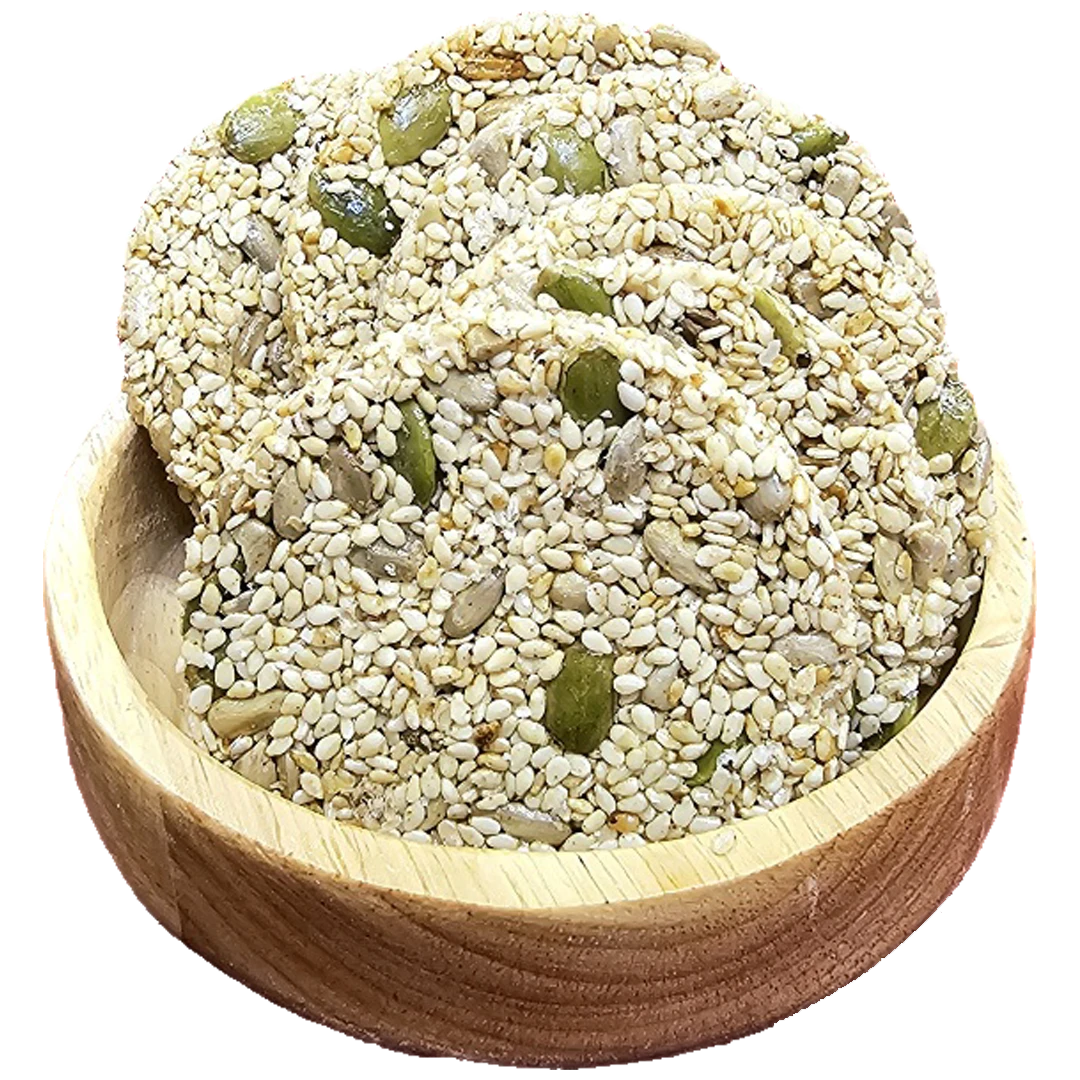 بیسکوییت-کنجدی-سمسم بیسکوییت کنجدی