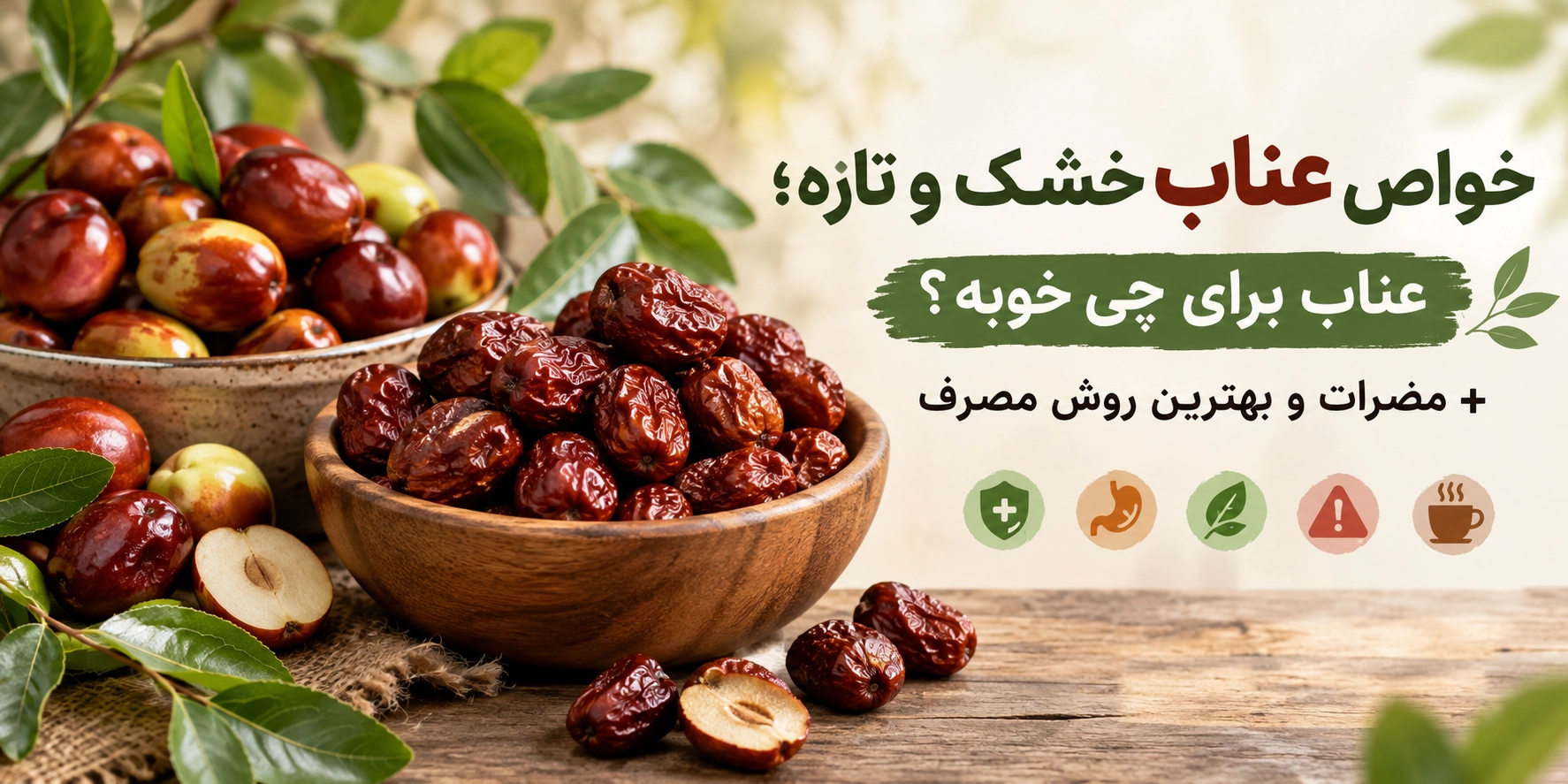 خواص عناب