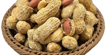 بادام زمینی غلافدار