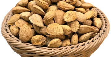 بادام با پوست ریز