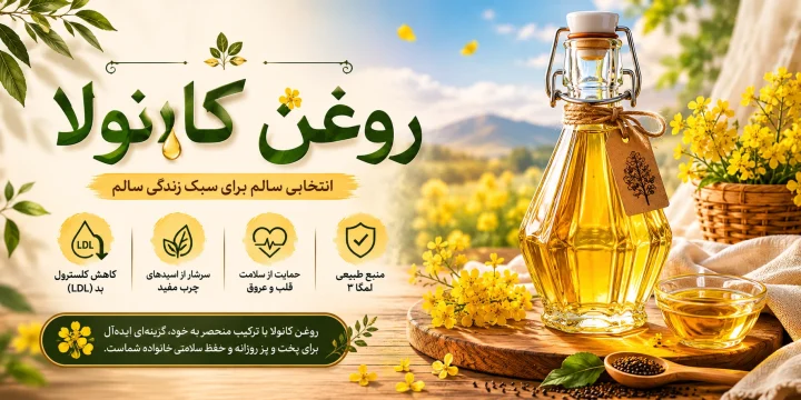 خرید روغن کانولا برای آشپزی