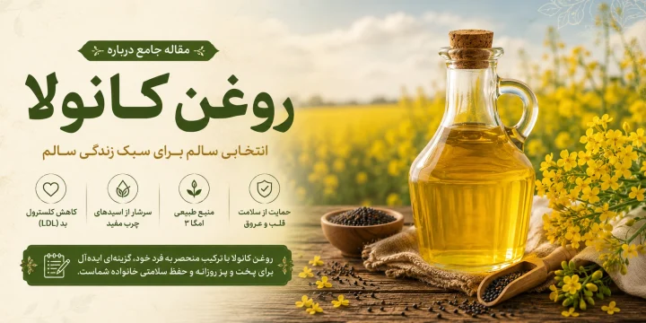 خرید روغن کانولا برای آشپزی