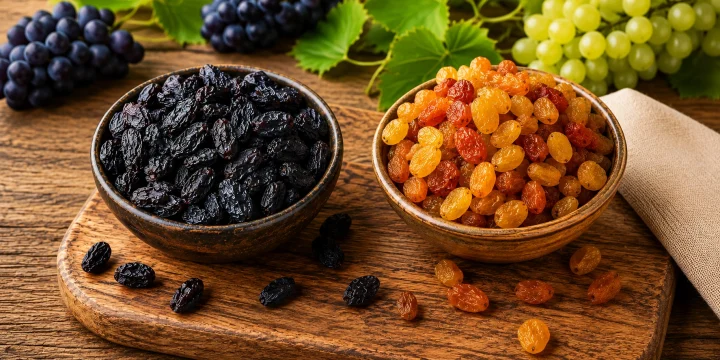 مویز بهتر است یا کشمش؟