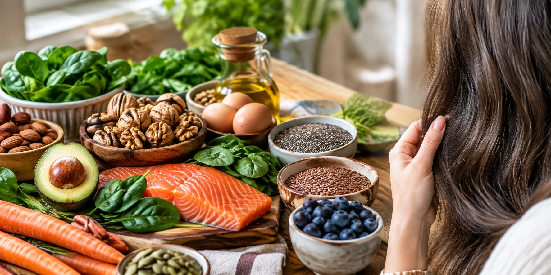 برای جلوگیری از ریزش مو چی بخوریم؟